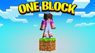 Thumbnail of the Minecraft Bedrock Marketplace product One Block created by Volcano.