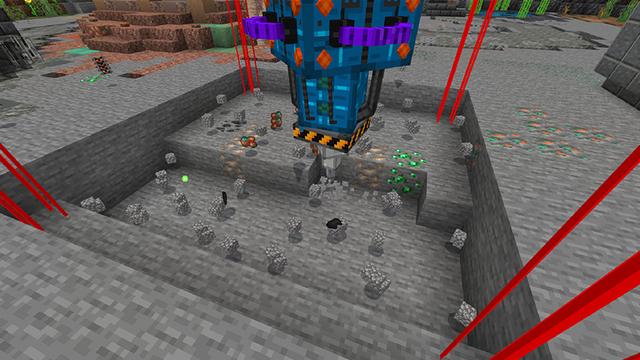 Screenshot of the Minecraft Bedrock Marketplace product Quarry created by Volcano.