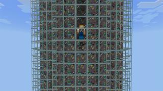 Screenshot of the Minecraft Bedrock Marketplace product Sky Ores created by Volcano.