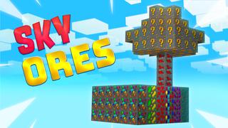 Thumbnail of the Minecraft Bedrock Marketplace product Sky Ores created by Volcano.