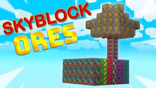 Thumbnail of the Minecraft Bedrock Marketplace product Skyblock Ores created by Volcano.