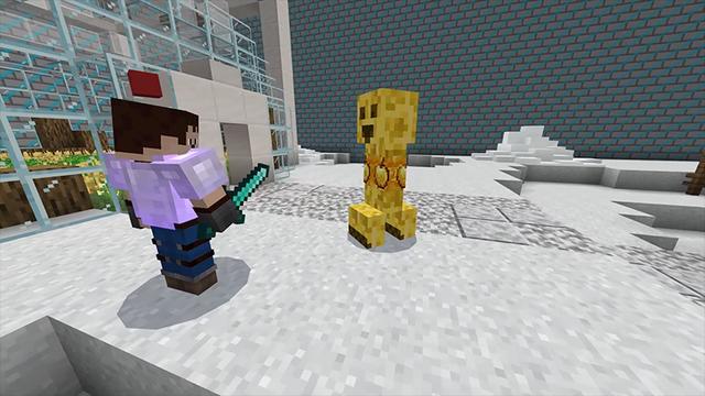 Screenshot of the Minecraft Bedrock Marketplace product UHC Walls created by Volcano.