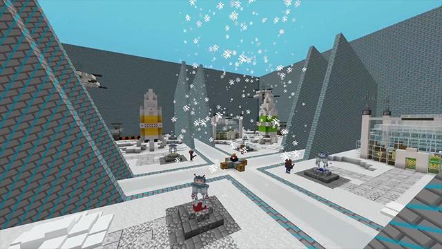 Screenshot of the Minecraft Bedrock Marketplace product UHC Walls created by Volcano.
