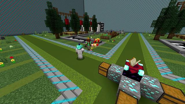 Screenshot of the Minecraft Bedrock Marketplace product UHC Walls created by Volcano.