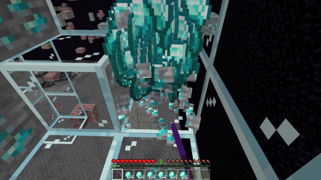 Screenshot of the Minecraft Bedrock Marketplace product X-Ray Fortune 999 created by Volcano.