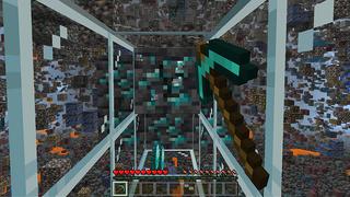 Screenshot of the Minecraft Bedrock Marketplace product XRay created by Volcano.