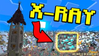 Thumbnail of the Minecraft Bedrock Marketplace product XRay created by Volcano.