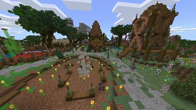 Screenshot of the Minecraft Bedrock Marketplace product Zombie Life created by Volcano.