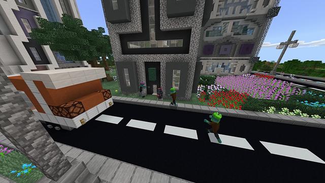 Screenshot of the Minecraft Bedrock Marketplace product Zombie Life created by Volcano.