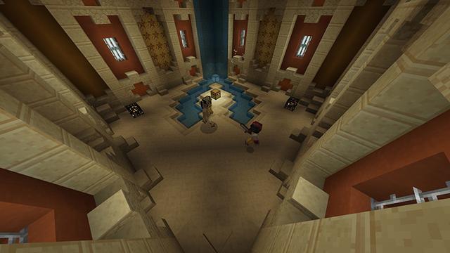 Screenshot of the Minecraft Bedrock Marketplace product Zombie Life created by Volcano.