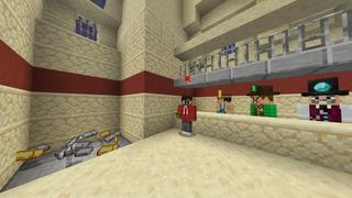 Screenshot of the Minecraft Bedrock Marketplace product Bed Wars: Outer Space created by VoxelBlocks.