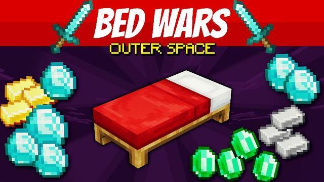 Thumbnail of the Minecraft Bedrock Marketplace product Bed Wars: Outer Space created by VoxelBlocks.