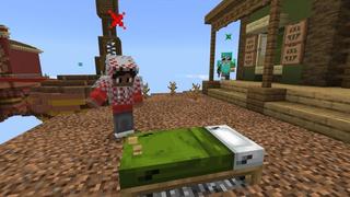 Screenshot of the Minecraft Bedrock Marketplace product Bed Wars created by VoxelBlocks.