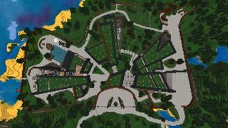 Screenshot of the Minecraft Bedrock Marketplace product Billionaire Super Mansion created by VoxelBlocks.