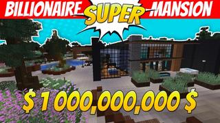Thumbnail of the Minecraft Bedrock Marketplace product Billionaire Super Mansion created by VoxelBlocks.