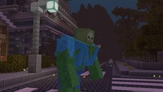 Screenshot of the Minecraft Bedrock Marketplace product Blasters created by VoxelBlocks.