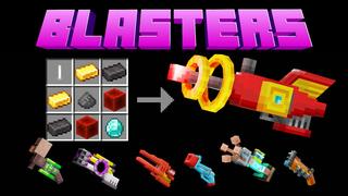 Thumbnail of the Minecraft Bedrock Marketplace product Blasters created by VoxelBlocks.