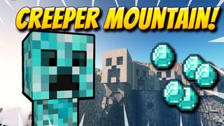 Thumbnail of the Minecraft Bedrock Marketplace product Creeper Mountain created by VoxelBlocks.