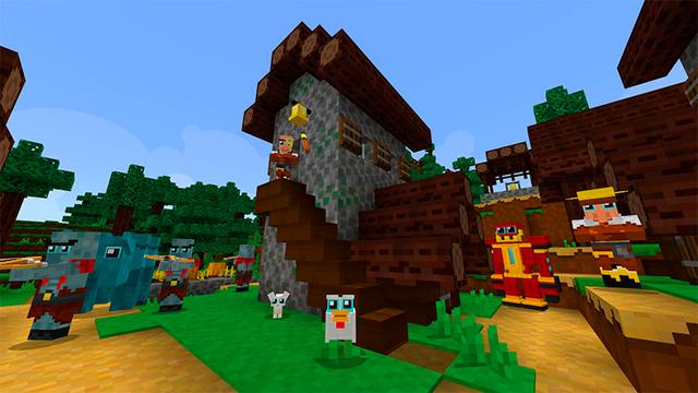 Screenshot of the Minecraft Bedrock Marketplace product Cute Mashup Pack created by VoxelBlocks.