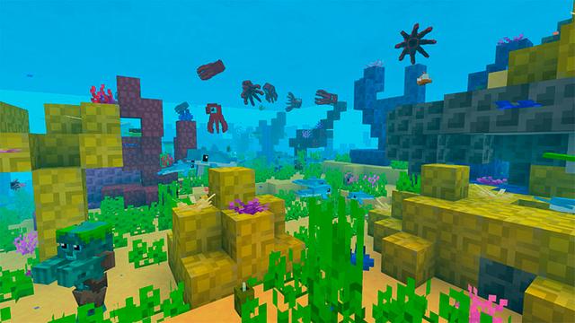 Screenshot of the Minecraft Bedrock Marketplace product Cute Mashup Pack created by VoxelBlocks.