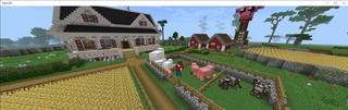 Panorama of the Minecraft Bedrock Marketplace product Giant & Small Mobs created by VoxelBlocks.