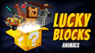 Thumbnail of the Minecraft Bedrock Marketplace product Lucky Blocks Animals created by VoxelBlocks.