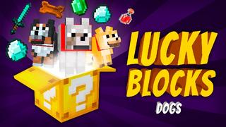 Thumbnail of the Minecraft Bedrock Marketplace product Lucky Blocks Dogs created by VoxelBlocks.