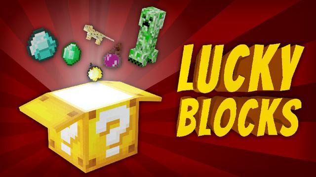 Thumbnail of the Minecraft Bedrock Marketplace product Lucky Blocks created by VoxelBlocks.