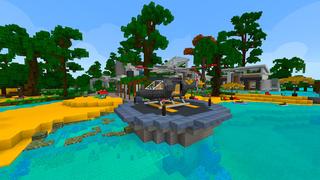 Screenshot of the Minecraft Bedrock Marketplace product Modern House Collectors created by VoxelBlocks.