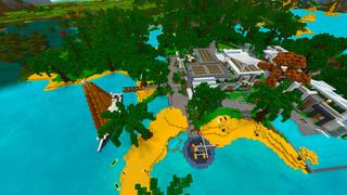 Screenshot of the Minecraft Bedrock Marketplace product Modern House Collectors created by VoxelBlocks.