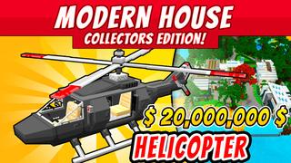 Thumbnail of the Minecraft Bedrock Marketplace product Modern House Collectors created by VoxelBlocks.