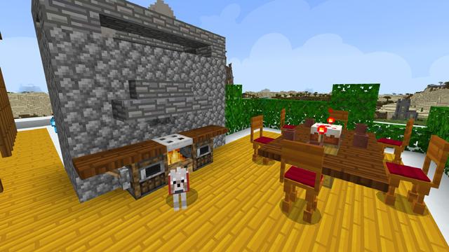 Screenshot of the Minecraft Bedrock Marketplace product Modern House 2 created by VoxelBlocks.