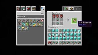 Screenshot of the Minecraft Bedrock Marketplace product Pickaxe Expansion created by VoxelBlocks.