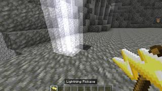 Screenshot of the Minecraft Bedrock Marketplace product Pickaxe Expansion created by VoxelBlocks.