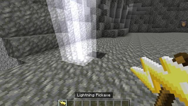 Screenshot of the Minecraft Bedrock Marketplace product Pickaxe Expansion created by VoxelBlocks.