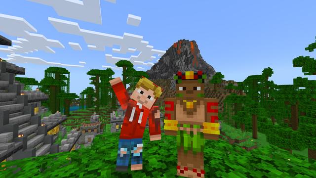 Screenshot of the Minecraft Bedrock Marketplace product Plane Crash created by VoxelBlocks.