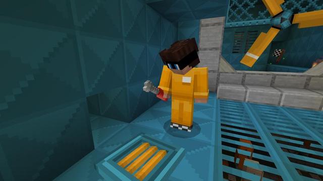 Screenshot of the Minecraft Bedrock Marketplace product Prison Escape! created by VoxelBlocks.