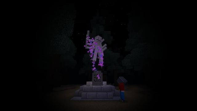 Screenshot of the Minecraft Bedrock Marketplace product Scary Man created by VoxelBlocks.