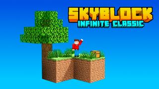 Thumbnail of the Minecraft Bedrock Marketplace product Skyblock Infinite Clásico created by VoxelBlocks.