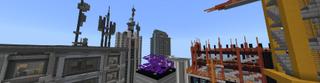 Panorama of the Minecraft Bedrock Marketplace product Tag created by VoxelBlocks.
