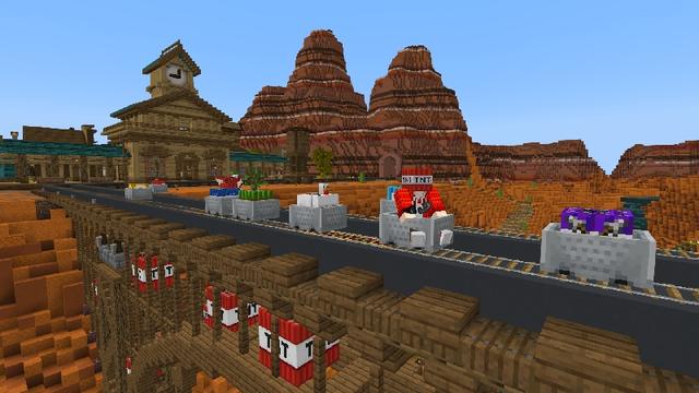 Screenshot of the Minecraft Bedrock Marketplace product TNT++ created by VoxelBlocks.
