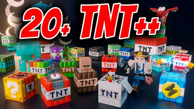 Thumbnail of the Minecraft Bedrock Marketplace product TNT++ created by VoxelBlocks.