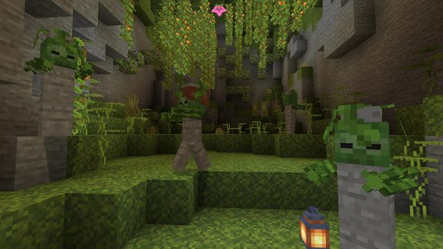 Screenshot of the Minecraft Bedrock Marketplace product Zombies ++ created by VoxelBlocks.