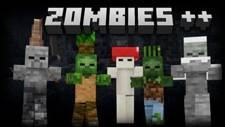 Thumbnail of the Minecraft Bedrock Marketplace product Zombies ++ created by VoxelBlocks.