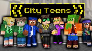 Thumbnail of the Minecraft Bedrock Marketplace product City Teens created by Wandering Wizards.