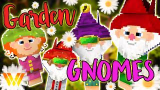 Thumbnail of the Minecraft Bedrock Marketplace product Garden Gnomes created by Wandering Wizards.