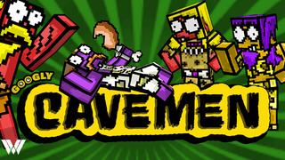Thumbnail of the Minecraft Bedrock Marketplace product Googly Cavemen created by Wandering Wizards.