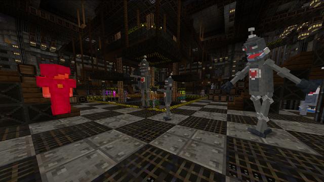 Screenshot of the Minecraft Bedrock Marketplace product SnowQuake created by Wandering Wizards.