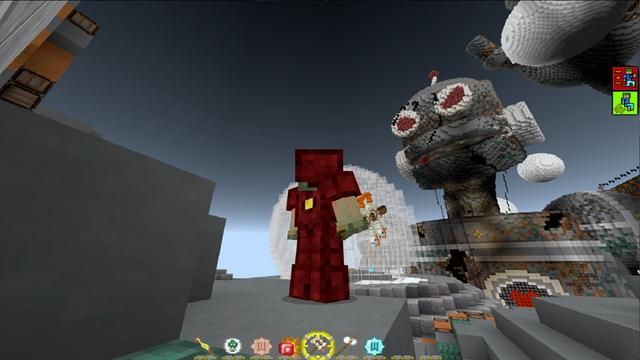 Screenshot of the Minecraft Bedrock Marketplace product SnowQuake created by Wandering Wizards.