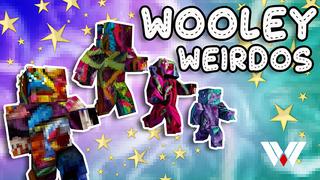 Thumbnail of the Minecraft Bedrock Marketplace product Wooley Weirdos created by Wandering Wizards.
